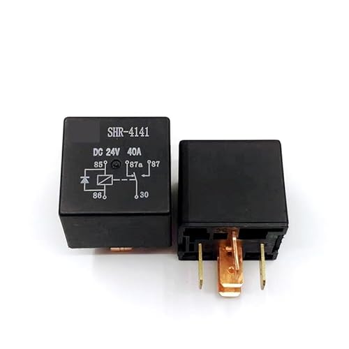 BYLSAGWHT 1pcs/Lot Relay:SHR-4141 24V 40A 5pins Automotive Relay with diode HFV4 024-1Z1SGD1 von BYLSAGWHT