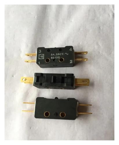 BYLSAGWHT 1pcs microswitch 83 132 5A 250V Four-Legged Gold-Plated Limit Switch von BYLSAGWHT
