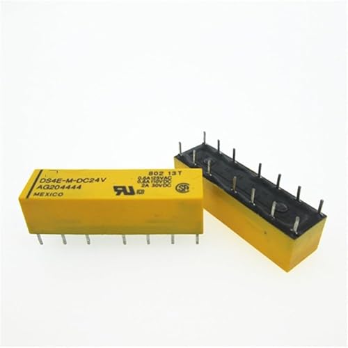 BYLSAGWHT 24V Relay DS4E-M-DC24V DS4E-DC24V DS4EMDC24V 24V DC24V 24VDC DIP14 BYLSAGWHT 24V Relay DS4E-M-DC24V DS4E-DC24V DS4EMDC24V 24V DC24V 24VDC DIP14 von BYLSAGWHT