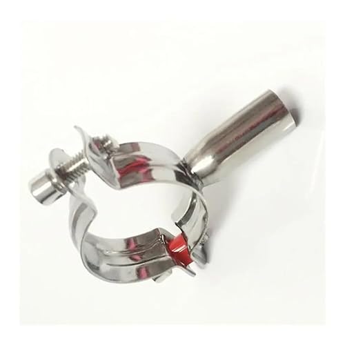 BYLSAGWHT 25-27mm 1" 25.4mm Pipe Hanger Bracket Clamp Support Clip 304 Stainless Steel for Beer Brewing von BYLSAGWHT