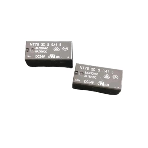 BYLSAGWHT 2PCS NT75-2C-S-0.41-5-G 24 V Relay 8PIN 8A 115F NT75-2C-S-0.41-5 von BYLSAGWHT