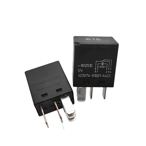 BYLSAGWHT 2PCS Relay V23074-A1001-A403 V23074A1001A403 12V 12VDC DC12V DIP5 von BYLSAGWHT