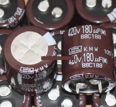 BYLSAGWHT 2pc 420v 180uf Electrolytic Capacitor Capacitance Radial 25x25mm BYLSAGWHT 2pc 420v 180uf Electrolytic Capacitor Capacitance Radial 25x25mm von BYLSAGWHT