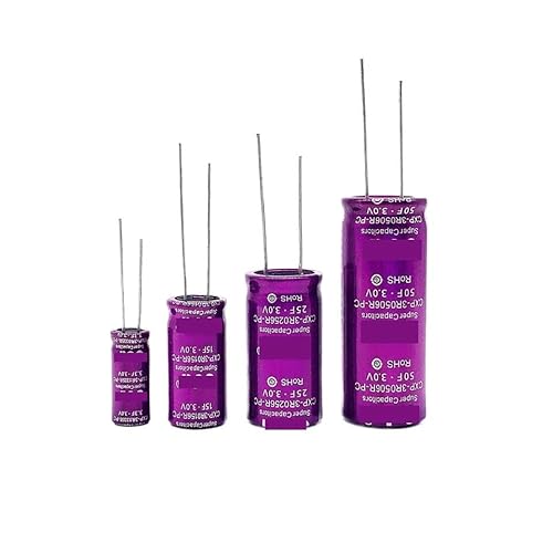 BYLSAGWHT 3.0V Capacitor Supercapacitor Duple Layer Capacitor 2pcs 1.5F 8X19mm BYLSAGWHT 3.0V Capacitor Supercapacitor Duple Layer Capacitor 2pcs 1.5F 8X19mm von BYLSAGWHT
