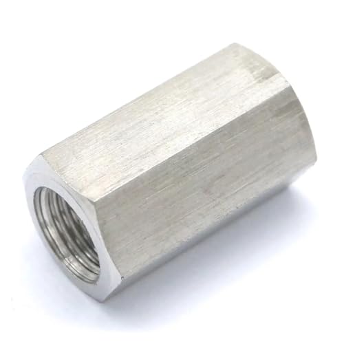 BYLSAGWHT 304 Stainless Steel Hex Nut Rod Pipe Fitting Connector Adapter 1/8" BSP Female Threaded Max Pressure 600 Bar BYLSAGWHT 304 Stainless Steel Hex Nut Rod Pipe Fitting Connector Adapter 1/8" BSP Female Threaded Max Pressure 600 Bar von BYLSAGWHT