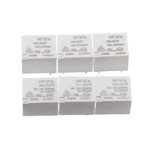 BYLSAGWHT 4PCS Relay HF3FA-012-ZSTF 5PIN von BYLSAGWHT