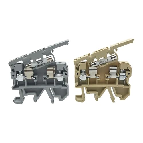 BYLSAGWHT 50 PCS 660V ASK1EN Din Rail Modular Connector Screw Fuse Terminal Blocks ASK1-EN BYLSAGWHT 50 PCS 660V ASK1EN Din Rail Modular Connector Screw Fuse Terminal Blocks ASK1-EN von BYLSAGWHT
