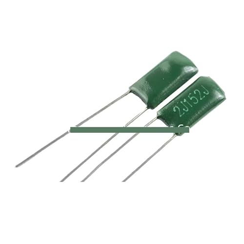 BYLSAGWHT 50PCS Polyester Film Capacitor Polyester Capacitor 2A154J 100V 150NF von BYLSAGWHT