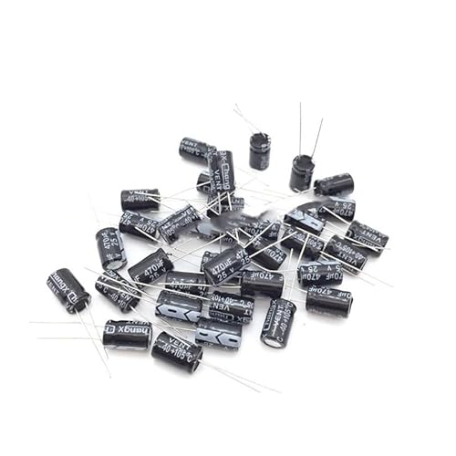 BYLSAGWHT 50pcs 470 uF 25 V high Frequency Radial Electrolytic Capacitor, 8 * 12 mm IC von BYLSAGWHT