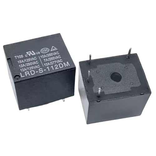 BYLSAGWHT 5pcs Relay 12A LRD-S-105DM 5VDC von BYLSAGWHT