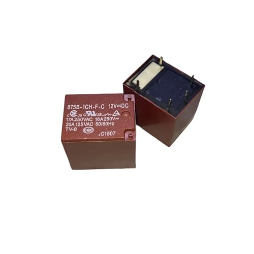 BYLSAGWHT 5pcs Relay 875B-1CH-F-C-12VDC von BYLSAGWHT