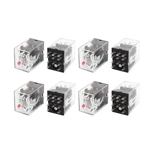 BYLSAGWHT AC 24V Coil Power Relay Red LED 11 Pin 3PDT 3NO 3NC HH53P-L 8 Pcs BYLSAGWHT AC 24V Coil Power Relay Red LED 11 Pin 3PDT 3NO 3NC HH53P-L 8 Pcs von BYLSAGWHT