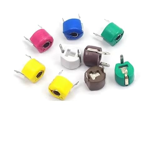 BYLSAGWHT Adjustable Capacitor Trimmer Variable Capacitance 5Pcs 5P Blue BYLSAGWHT Adjustable Capacitor Trimmer Variable Capacitance 5Pcs 5P Blue von BYLSAGWHT