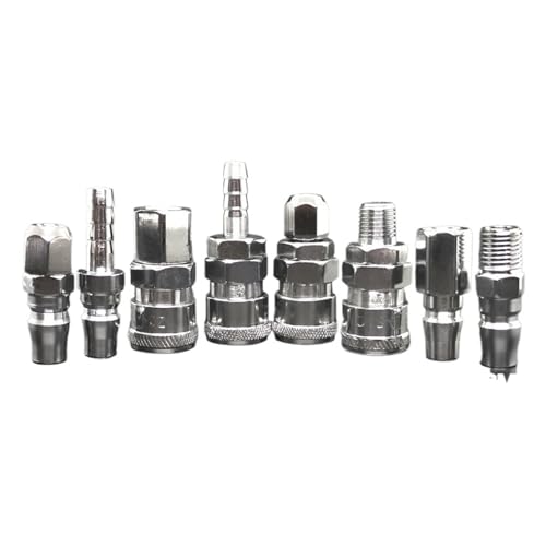 BYLSAGWHT C Type Pneumatic Fitting Connector Air Compressor Coupler Adapter PP PH SF Sh SP SM PF PM 10 20 30 40(SP,Rot) von BYLSAGWHT