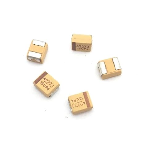 BYLSAGWHT Chip SMD Tantalum Capacitor 227J 6.3V 220UF 6V Type B 3528/1210 Yellow Polar Capacitance of Bile von BYLSAGWHT