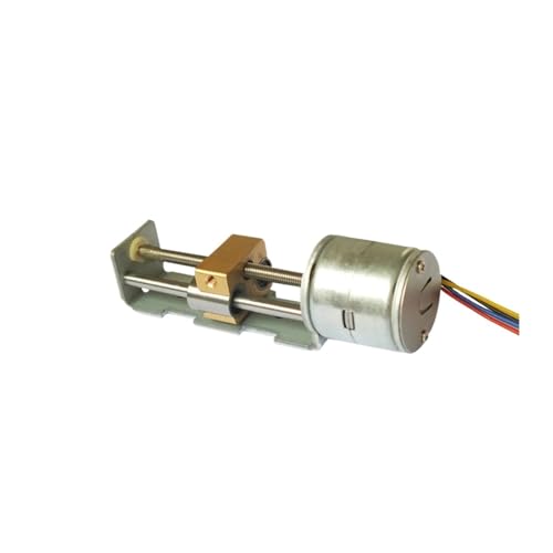 BYLSAGWHT DC 12V 20mm 2-Phase 4-Wire Stepping Electronic Starter Stepper Linear Actuator Screw Slider Position Nut DIY von BYLSAGWHT