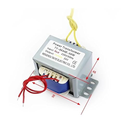 BYLSAGWHT Ei Power Transformer AC-AC 220V 380V Input 9V 12V 18V 24V 36V 110V 24V-0-24V Isolation Transformer 50W/VA Electronic Transformer(220V) von BYLSAGWHT
