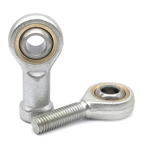 BYLSAGWHT Fisheye Joint Female Piston Rod End Ball Head Pneumatic Cylinder U Fitting Mounting Knuckle Bearing Internal Thread (Hole 14mm) von BYLSAGWHT