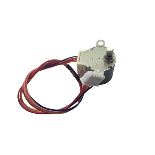 BYLSAGWHT Gear Stepper Electronic Starter 24BYJ48 DC 12V 4 Phase 5 Wire Geared Box Reduction Air Conditioner Stepping Electronic Starter Gear Ratio 1:40 BYLSAGWHT Gear Stepper Electronic Starter 24BYJ48 DC 12V 4 Phase 5 Wire Geared Box Reduction Air Conditioner Stepping Electronic Starter Gear Ratio 1:40 von BYLSAGWHT