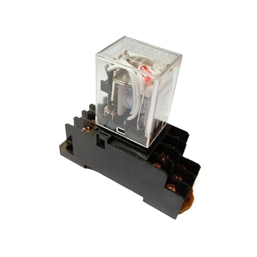BYLSAGWHT HH54P AC 12V Coil 4PDT 14 Pins Electromagnetic Power Relay w DYF14A Base BYLSAGWHT HH54P AC 12V Coil 4PDT 14 Pins Electromagnetic Power Relay w DYF14A Base von BYLSAGWHT