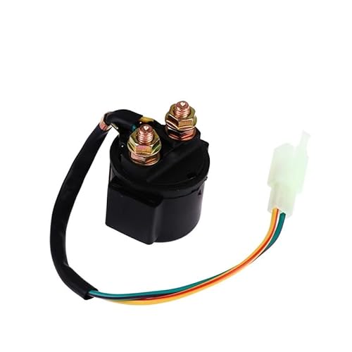 BYLSAGWHT Ignition Coil Starter Relay for Scooter ATV Moped Replacement Accessories von BYLSAGWHT