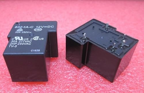BYLSAGWHT Relay 832-1A-C-12VDC 832-1A-C 12VDC 8321AC DC12V 30A T90 DIP5 5PCS/Lot BYLSAGWHT Relay 832-1A-C-12VDC 832-1A-C 12VDC 8321AC DC12V 30A T90 DIP5 5PCS/Lot von BYLSAGWHT