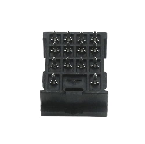 BYLSAGWHT Relay PCB Welding Seat 18F-4Z MY4NJ HH54P H3Y Base Socket 14 Feet with Hook von BYLSAGWHT
