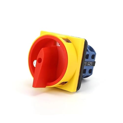 BYLSAGWHT SZW26-25 2GS 64 x 64 mm Panel 2-polig 25 A Stromabschaltung Kombinationsknopf Vorhängeschloss Master Control Circuit Drehnockenschalter BYLSAGWHT SZW26-25 2GS 64 x 64 mm Panel 2-polig 25 A Stromabschaltung Kombinationsknopf Vorhängeschloss Master Control Circuit Drehnockenschalter von BYLSAGWHT