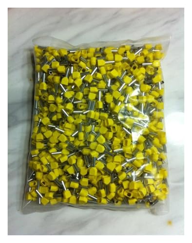 BYLSAGWHT TE4012 2 x12 AWG Grey Twin Dual Entry Wire Bootlace Ferrules for 2 X 4.0mm2, 12.0mm Pin Length BYLSAGWHT TE4012 2 x12 AWG Grey Twin Dual Entry Wire Bootlace Ferrules for 2 X 4.0mm2, 12.0mm Pin Length von BYLSAGWHT