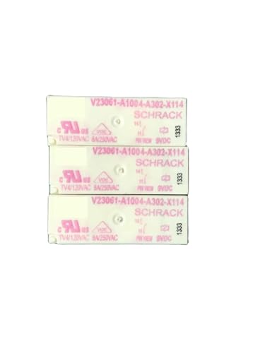 BYLSAGWHT V23061-A1004-A302-X114 9VDC 10A 4-Foot Set of Normally Open Electronic DC electromagnetic relays(A302-X114 9VDC Pink) von BYLSAGWHT