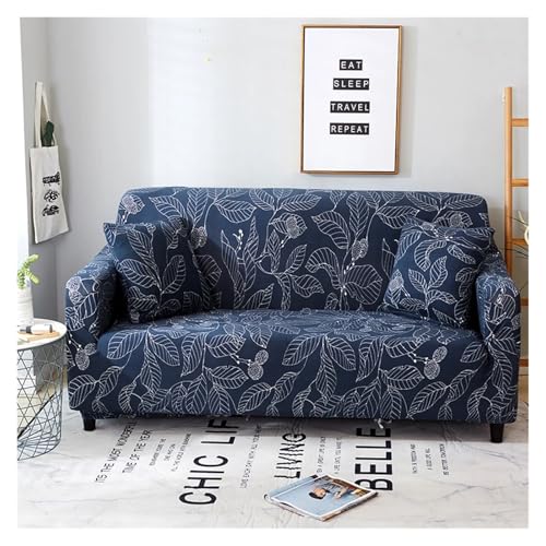 BYLYUIVN Sofa überzug Möbelschutz Schonbezug for Wohnzimmer Ecksofabezug Couchbezug Stretch(Light Grey,1PC 2-seat 145-185CM) von BYLYUIVN