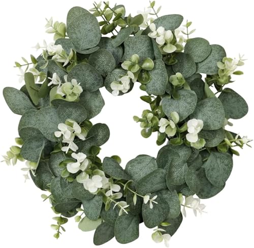 BYLYUIVN Türkranz Eukalyptuskranz Türkranz Grüner Blätterkranz Frühlingstürkranz Outdoor Künstliches Grün Hängekranz BYLYUIVN Türkranz Eukalyptuskranz Türkranz Grüner Blätterkranz Frühlingstürkranz Outdoor Künstliches Grün Hängekranz von BYLYUIVN