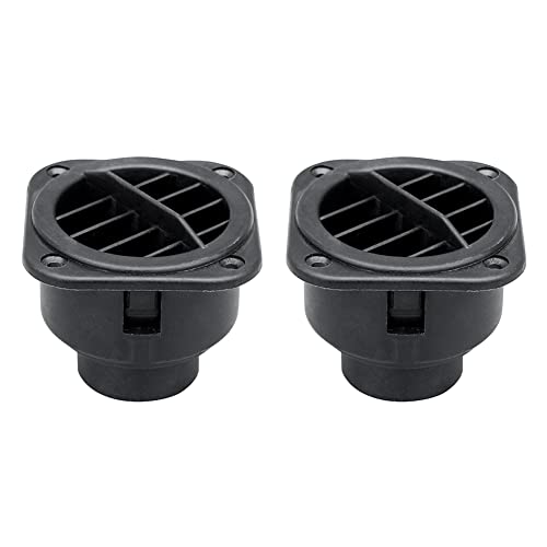 2 Stück Standheizung Luftauslass 42mm, Auto Heizung Luftkanal Luftauslass Abschließbarer Drehbarer Warmluftauslass Universal Luftauslass für Standheizung Lufterhitzer Diesel Standheizung Zubehör von BYNYXI