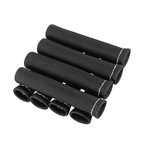 8 Stück Zündkerzen Hitzeschutz, 16cm Zündkerzenkabel Manschette 1200 Grad Hochleistung Hitzeschutz Universal Zündkerzenkabelhülse Hitzeschutzabdeckung aus Geflochte Glasfaser Zündkerze Schutzkappen 8 Stück Zündkerzen Hitzeschutz, 16cm Zündkerzenkabel Manschette 1200 Grad Hochleistung Hitzeschutz Universal Zündkerzenkabelhülse Hitzeschutzabdeckung aus Geflochte Glasfaser Zündkerze Schutzkappen von BYNYXI