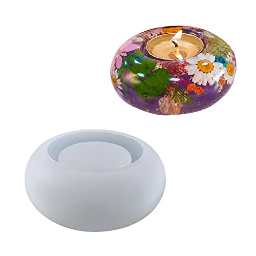BYNYXI Blumentöpfe Silikonform Runde, DIY Teelichthalter Epoxidharz Formen Kerzen Teelichter Kugel Kerzenständer Silikonform Schmuckständer Gießform Epoxidharz Casting für Blumentopf Seifen Kerzen BYNYXI Blumentöpfe Silikonform Runde, DIY Teelichthalter Epoxidharz Formen Kerzen Teelichter Kugel Kerzenständer Silikonform Schmuckständer Gießform Epoxidharz Casting für Blumentopf Seifen Kerzen von BYNYXI