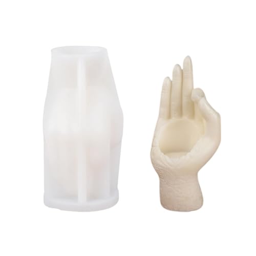 BYNYXI Kerzen Formen Silikon Buddha, 3D Buddhas Hand Kwan Yin Silikonform Kerze Buddha Kerzenform Lotus Buddhakopf Göttin Gießform für Fondant Duftkerzen Gipsform Kerzen Aromatherapie, 16cmx8.5cm BYNYXI Kerzen Formen Silikon Buddha, 3D Buddhas Hand Kwan Yin Silikonform Kerze Buddha Kerzenform Lotus Buddhakopf Göttin Gießform für Fondant Duftkerzen Gipsform Kerzen Aromatherapie, 16cmx8.5cm von BYNYXI