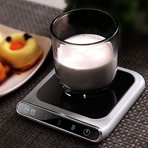 Kaffeewärmer, USB Tassenwärmer mit automatischer Abschaltung Cup Warmer Untersetzer Elektrisch Getränkewärmer 3-Stufen Temperatureinstellungen Kaffeetassewärmer für Tee Milch Getränke Haus von BYNYXI