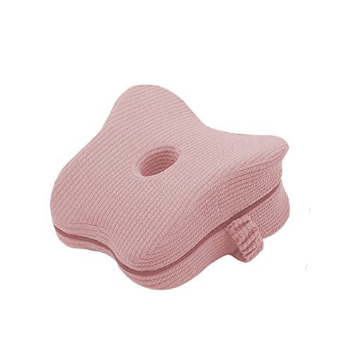 Kniekissen für Seitenschläfer - Orthopädisches Beinkissen aus Memory Foam, Ergonomisches Leg Pillow für Druckentlastung Hüfte Bein Knie, Waschbarer Überzug B,one size von BYOUQ