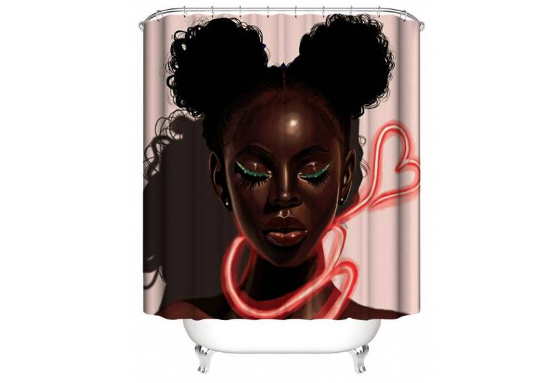 BYSURE Duschvorhang Breite 180 cm (1-tlg), Badezimmer-Duschvorhang von BYSURE