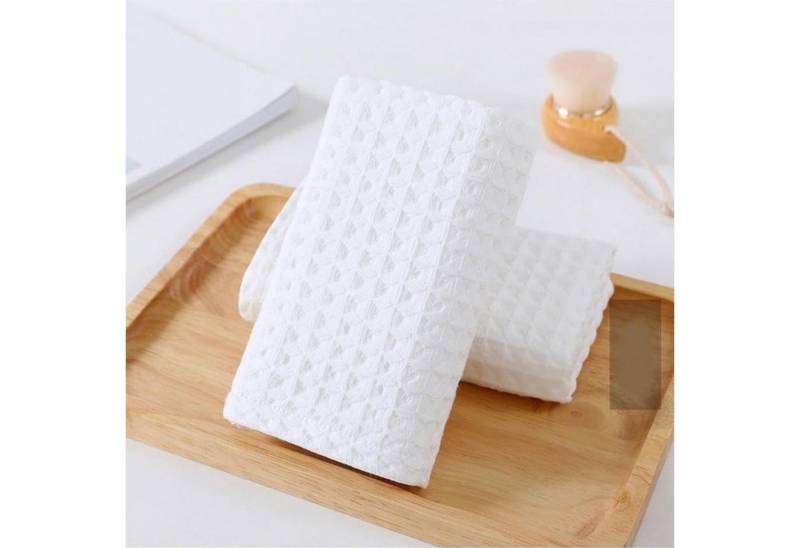 BYSURE Handtuch NF12WH00590, (4-St), Waffeltuch Aus Reiner Baumwolle Langstapelige Baumwolle von BYSURE