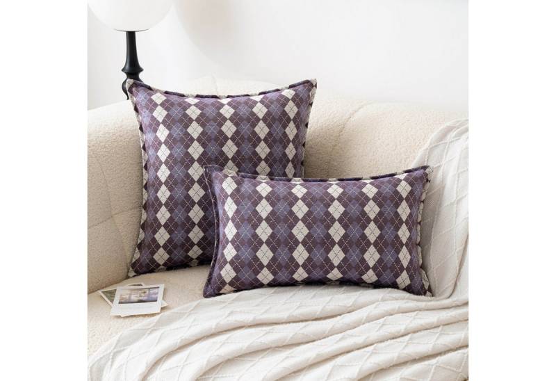 BYSURE Kissenbezug, (2 Stück), Zierkissenbezüge Kissenbezüge 2er Set Geometrisch Muster Boho von BYSURE