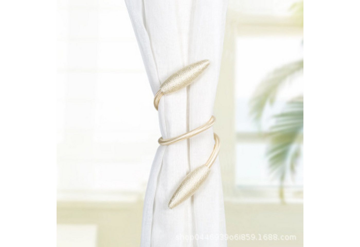 BYSURE Raffhalter, (2-tlg), Magnetische Vorhangbefestigungen von BYSURE