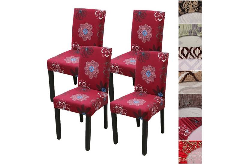 BYSURE Stuhlhusse, 2er 4er 6er Set Abnehmbare Stuhlbezug für Bankett BYSURE Stuhlhusse, 2er 4er 6er Set Abnehmbare Stuhlbezug für Bankett von BYSURE
