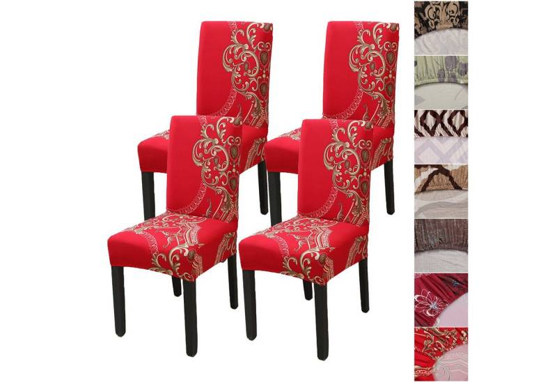 BYSURE Stuhlhusse, 2er 4er 6er Set Abnehmbare Stuhlbezug für Bankett BYSURE Stuhlhusse, 2er 4er 6er Set Abnehmbare Stuhlbezug für Bankett von BYSURE