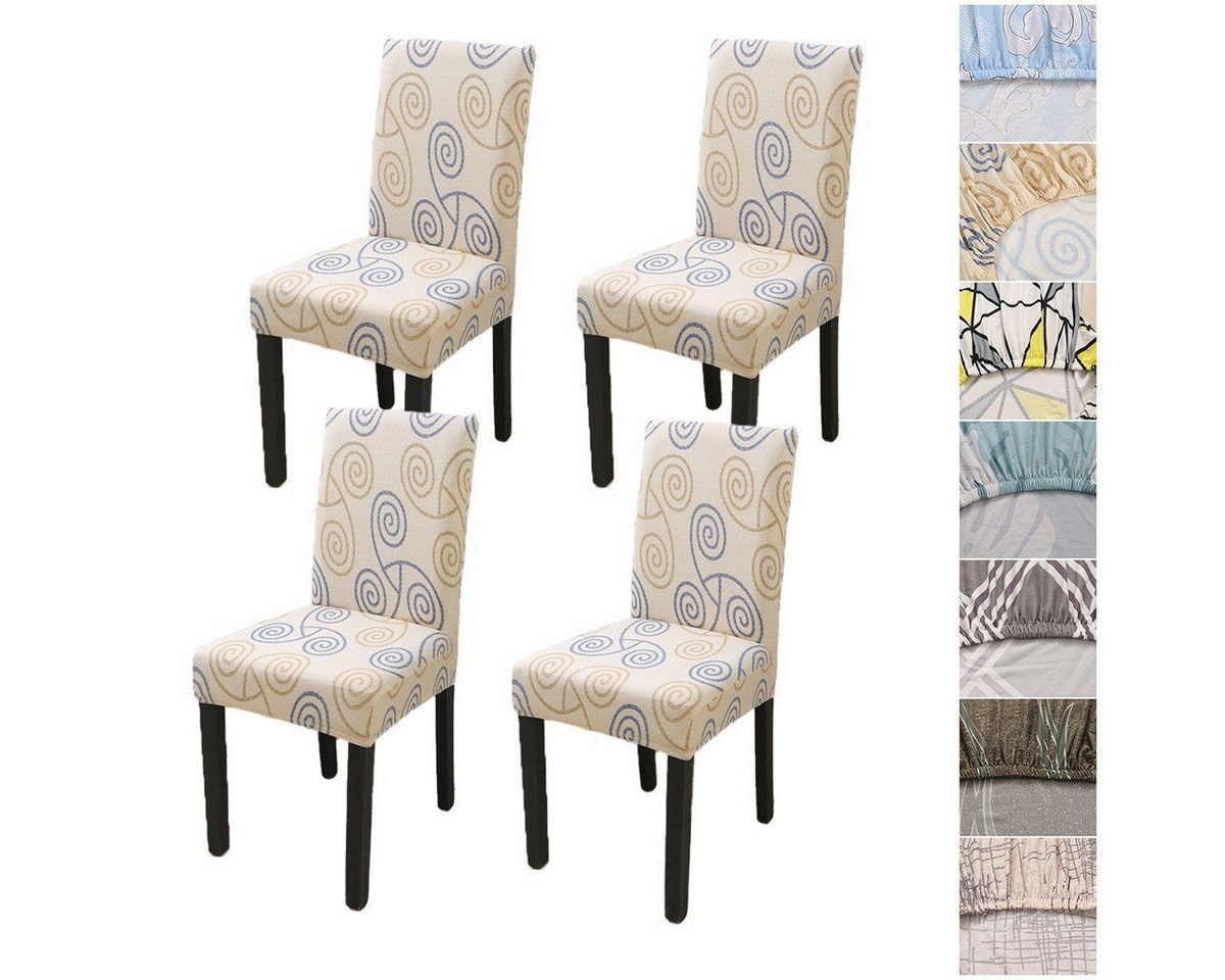 BYSURE Stuhlhusse, 2er 4er 6er Set Moderne Stuhlbezug Waschbar Spannbezug BYSURE Stuhlhusse, 2er 4er 6er Set Moderne Stuhlbezug Waschbar Spannbezug von BYSURE