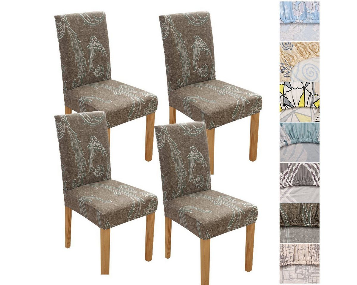 BYSURE Stuhlhusse, 2er 4er 6er Set Moderne Stuhlbezug Waschbar Spannbezug BYSURE Stuhlhusse, 2er 4er 6er Set Moderne Stuhlbezug Waschbar Spannbezug von BYSURE