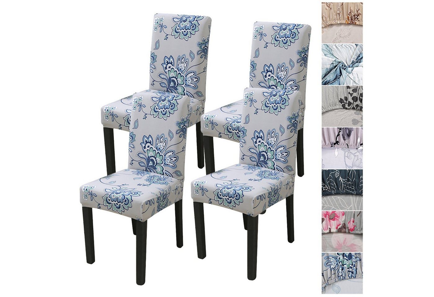 BYSURE Stuhlhusse, 2er 4er 6er Set Stuhlbezug für Heim BYSURE Stuhlhusse, 2er 4er 6er Set Stuhlbezug für Heim von BYSURE
