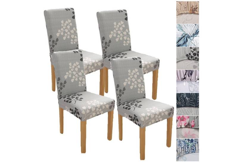 BYSURE Stuhlhusse, 2er 4er 6er Set Stuhlbezug für Heim von BYSURE