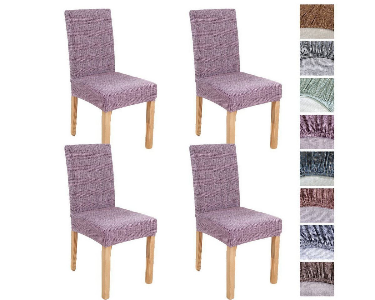BYSURE Stuhlhusse, 2er 4er 6er Set Stuhlbezug für Stuhl Esszimmer BYSURE Stuhlhusse, 2er 4er 6er Set Stuhlbezug für Stuhl Esszimmer von BYSURE