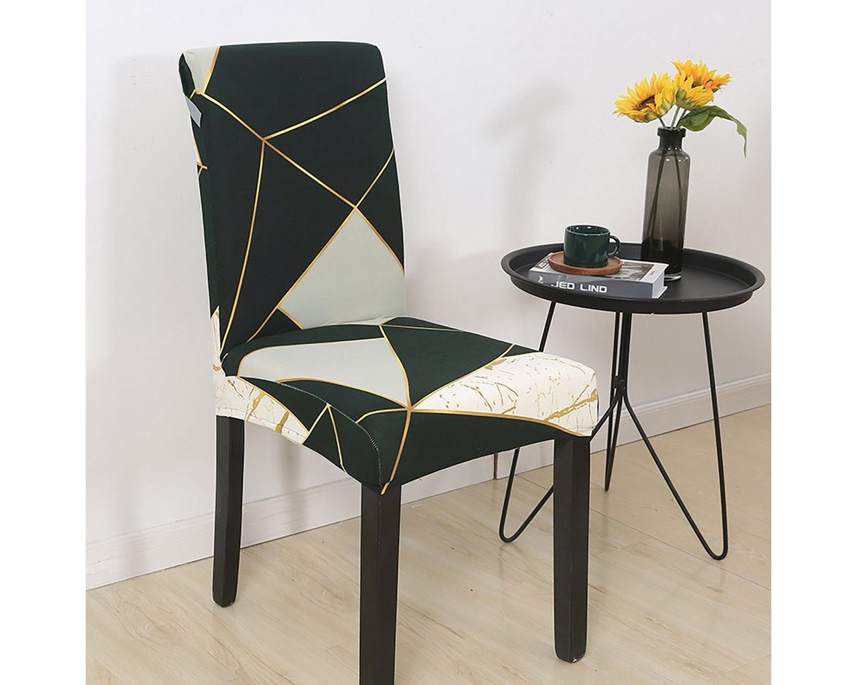 BYSURE Stuhlhusse, 2er 4er 6er Set Waschbarer Stuhlbezug von BYSURE